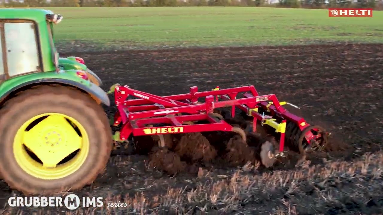 Helti szántóföldi kultivátor Bácsbokod határában - Grubber M2200 IMS