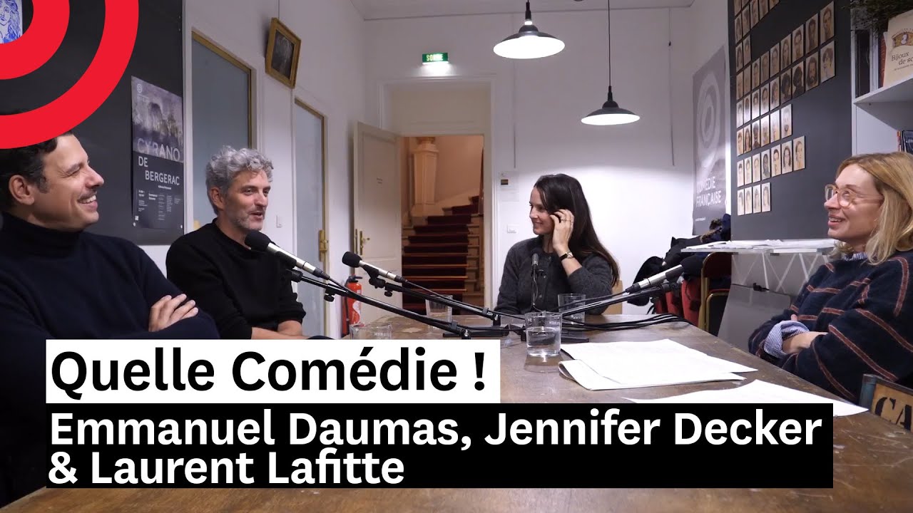 Emmanuel Daumas, Jennifer Decker & Laurent Lafitte — Cyrano de Bergerac — QC ! s04e13