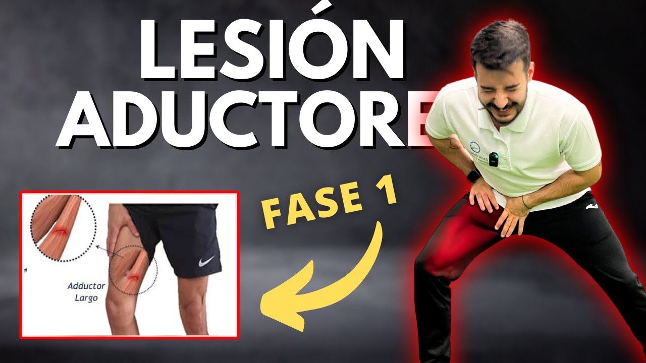 Lesión de ADUCTORES 👉 Rehabilitación Completa [FISIOTERAPIA] FASE 1