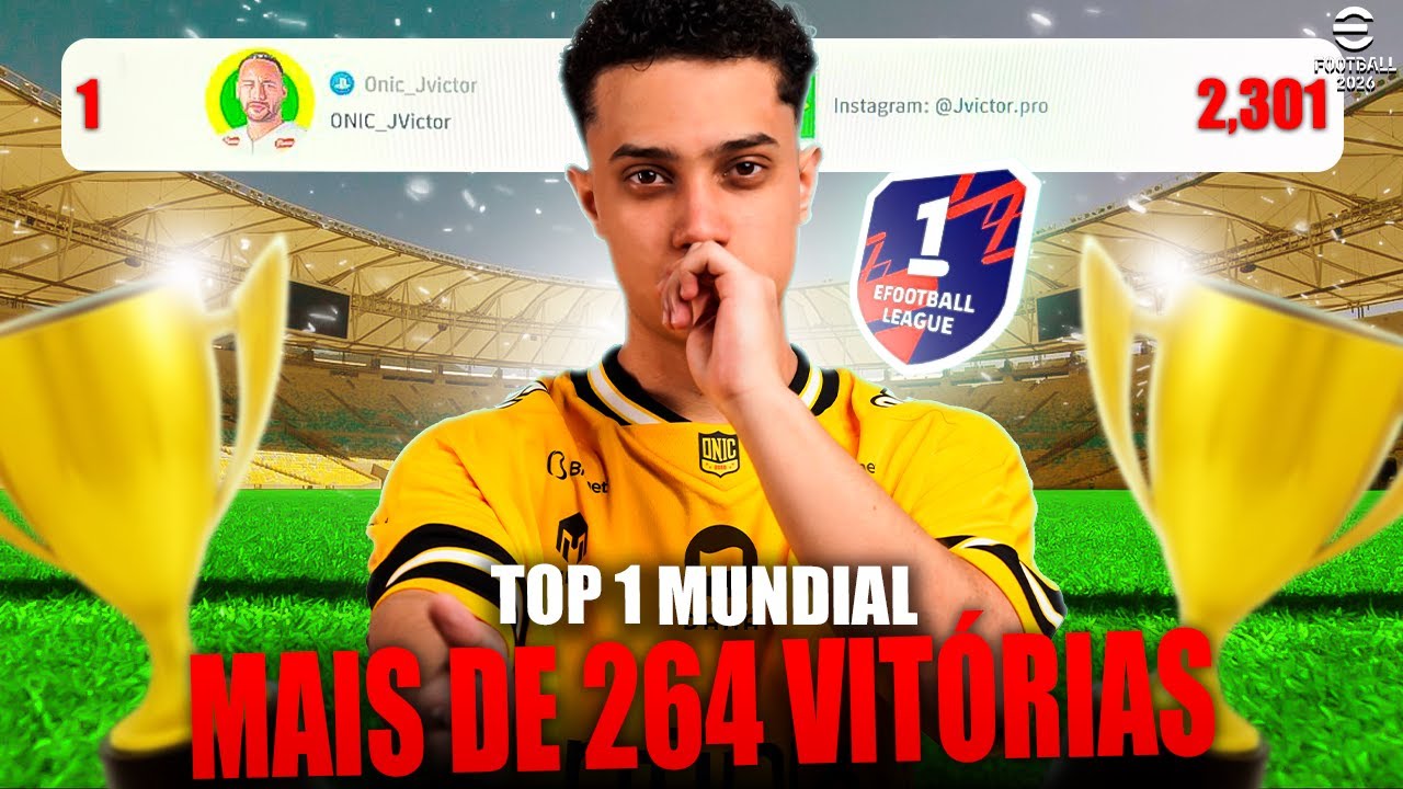 TOP 1 + 264/0 VITORIAS CONSECUTIVAS