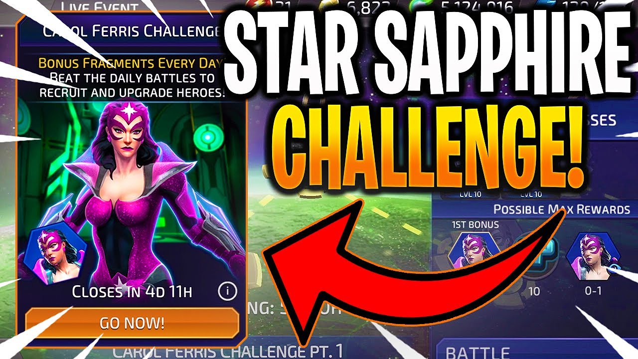 *NEW* STAR SAPPHIRE HERO CHALLENGE! - DC Legends