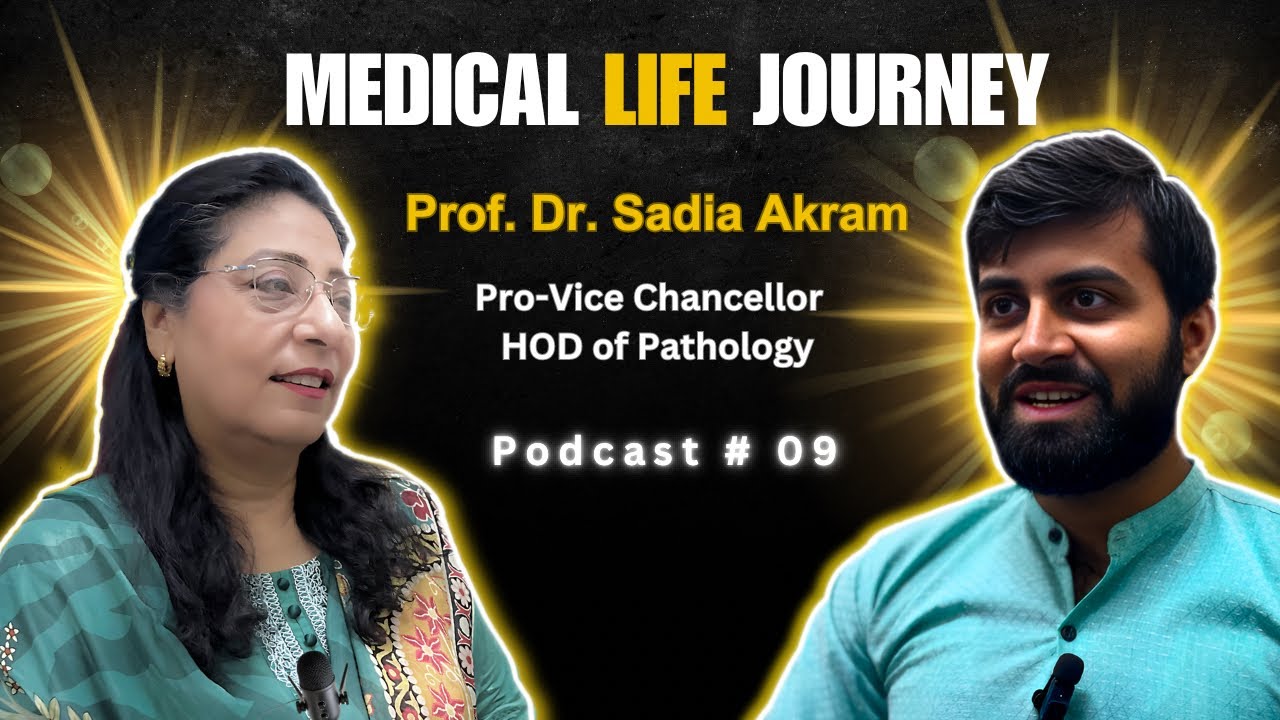 Podcast # 09 with Pro Vice Chancellor of JSMU || Dr Sadia Akram || Inspirational