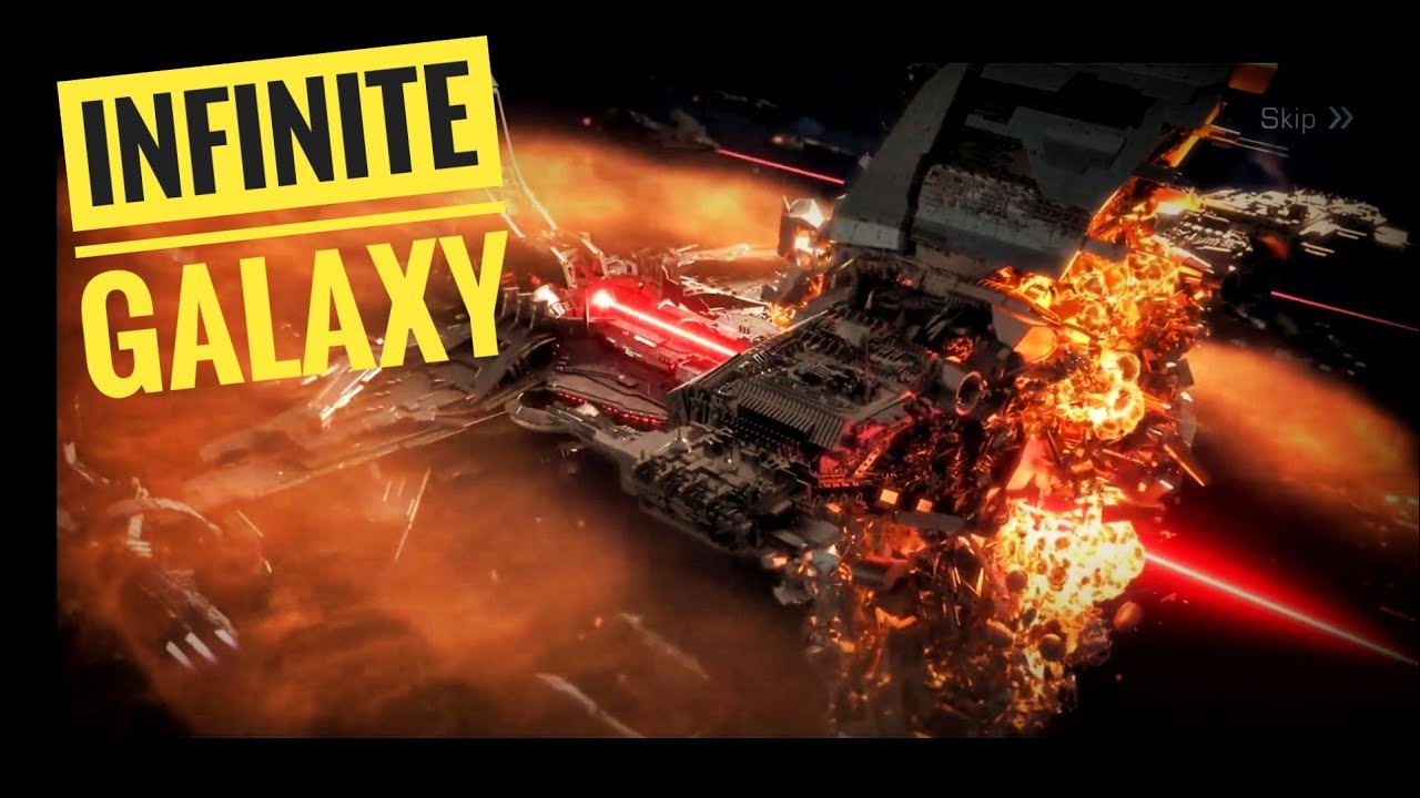 infinite galaxy mobile gameplay 2021, from the beginning