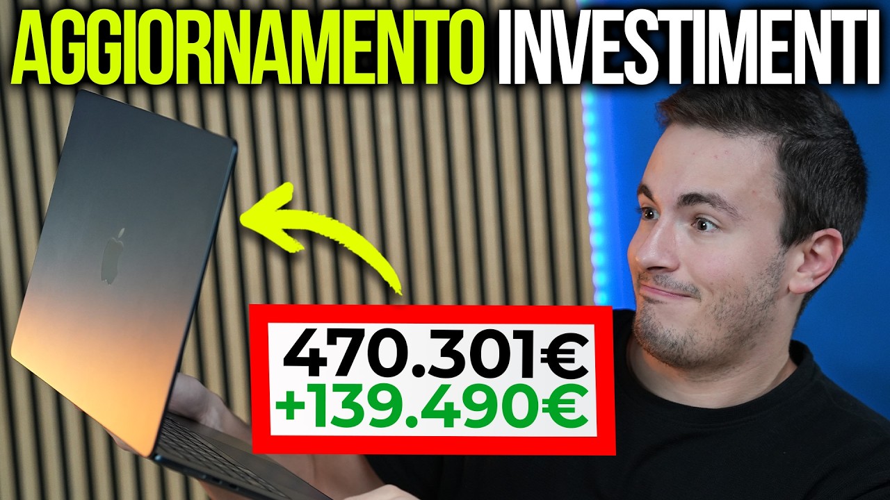 MERCATI in ROSSO da INIZIO ANNO: AGGIORNAMENTO PORTAFOGLIO 450.000€
