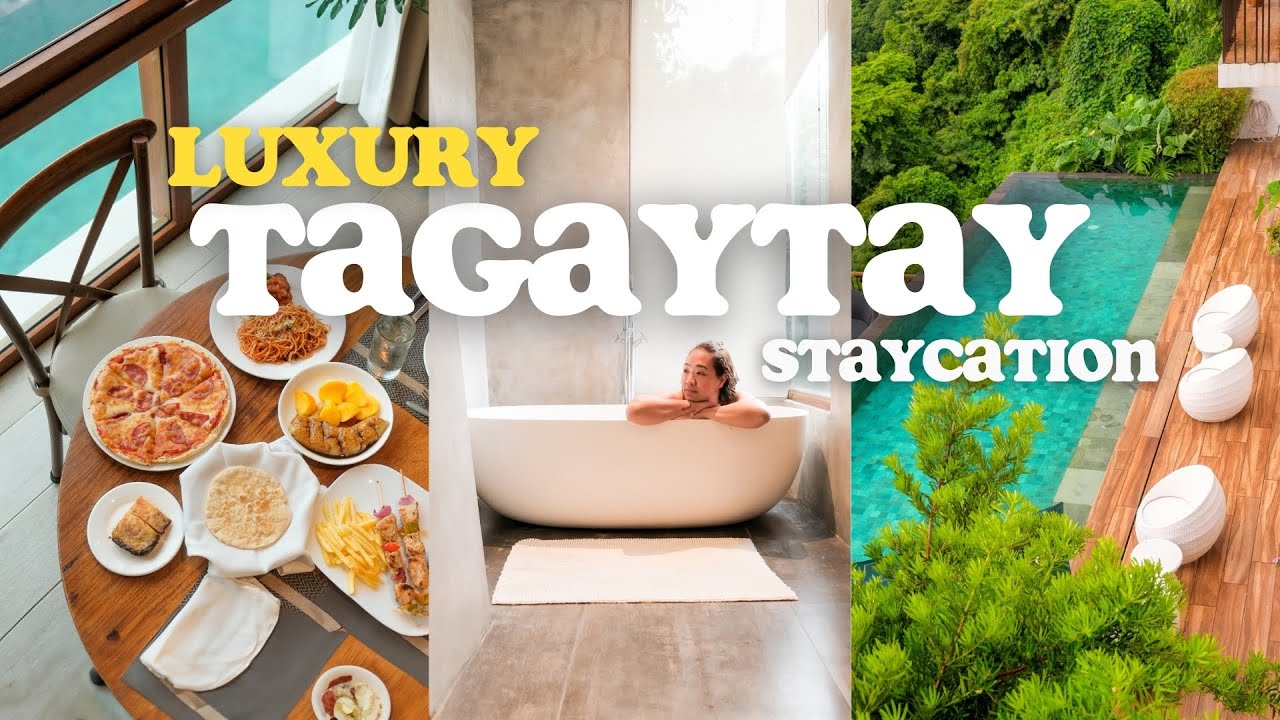 🌟Is This the ultimate LUXURY STAYCATION in TAGAYTAY?  NARA HILL | QIWELLNESS | HILL HOUSE  ❤️