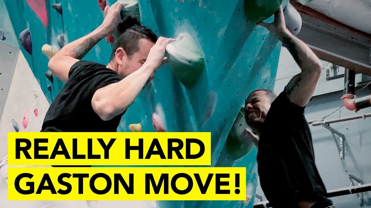 HOW TO DO THIS DYNAMIC GASTON MOVE PLUS MORE CLIMBING TIPS!