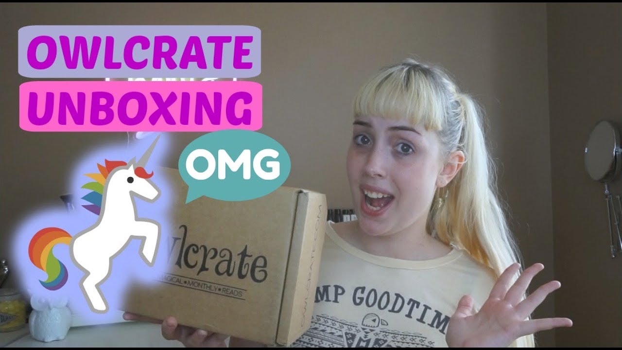 SEPTEMBER OWLCRATE UNBOXING
