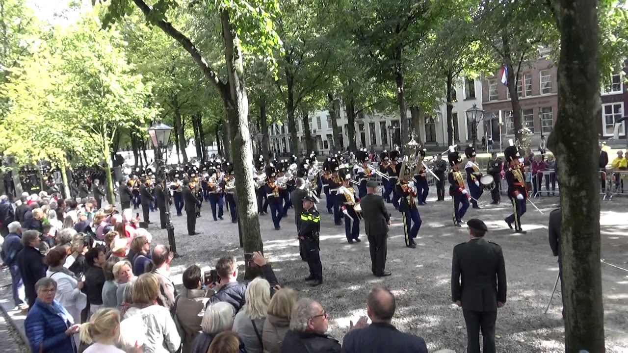 Prinsjesdag 2017 Koninklijke Militaire Kapel Johan Willem Friso