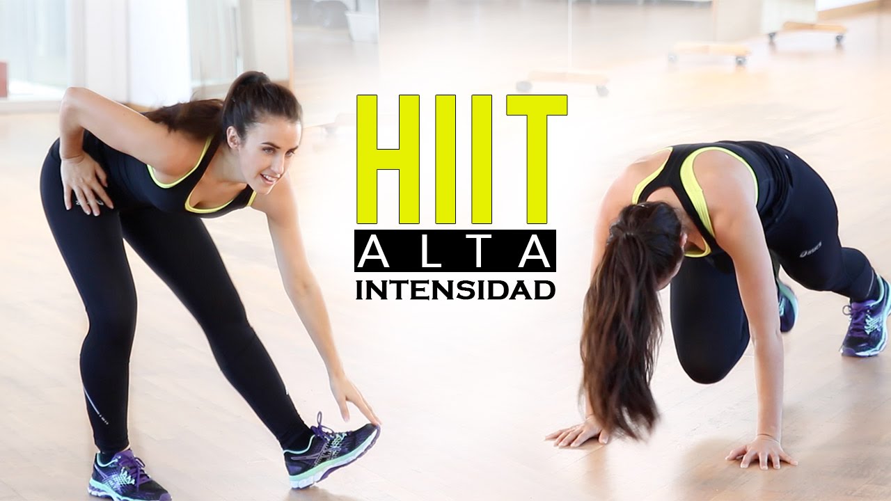 Ejercicios de alta intensidad | Rutina cardio HIIT