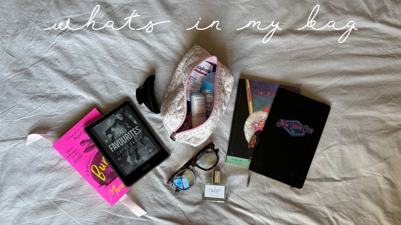what's in my bag this spring