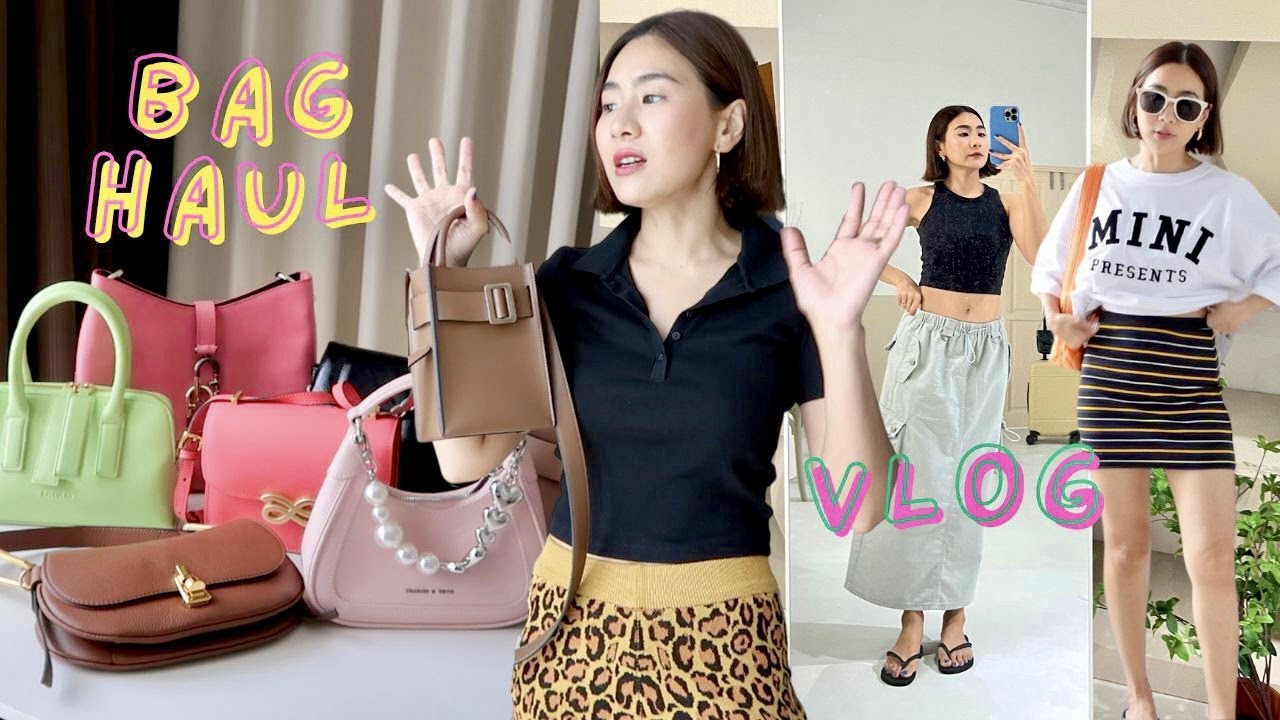 BAG HAUL เห่อกระเป๋าใหม่ 5 ใบ!! *vlog ไปถ่ายงาน ไปจิบไวน์กับเฮีย | WEARTOWORKSTYLE