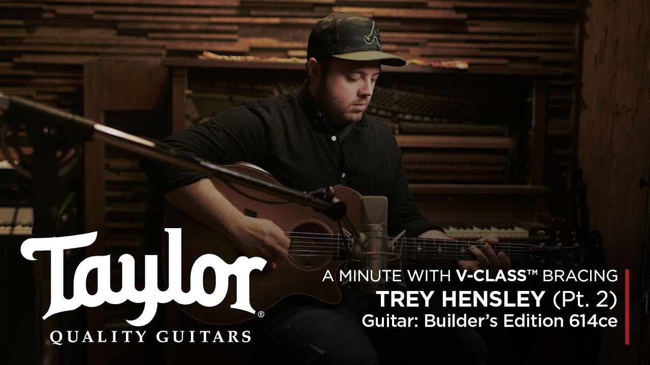 V-Class™ Acoustic Guitar Bracing | Trey Hensley (Pt. 2)