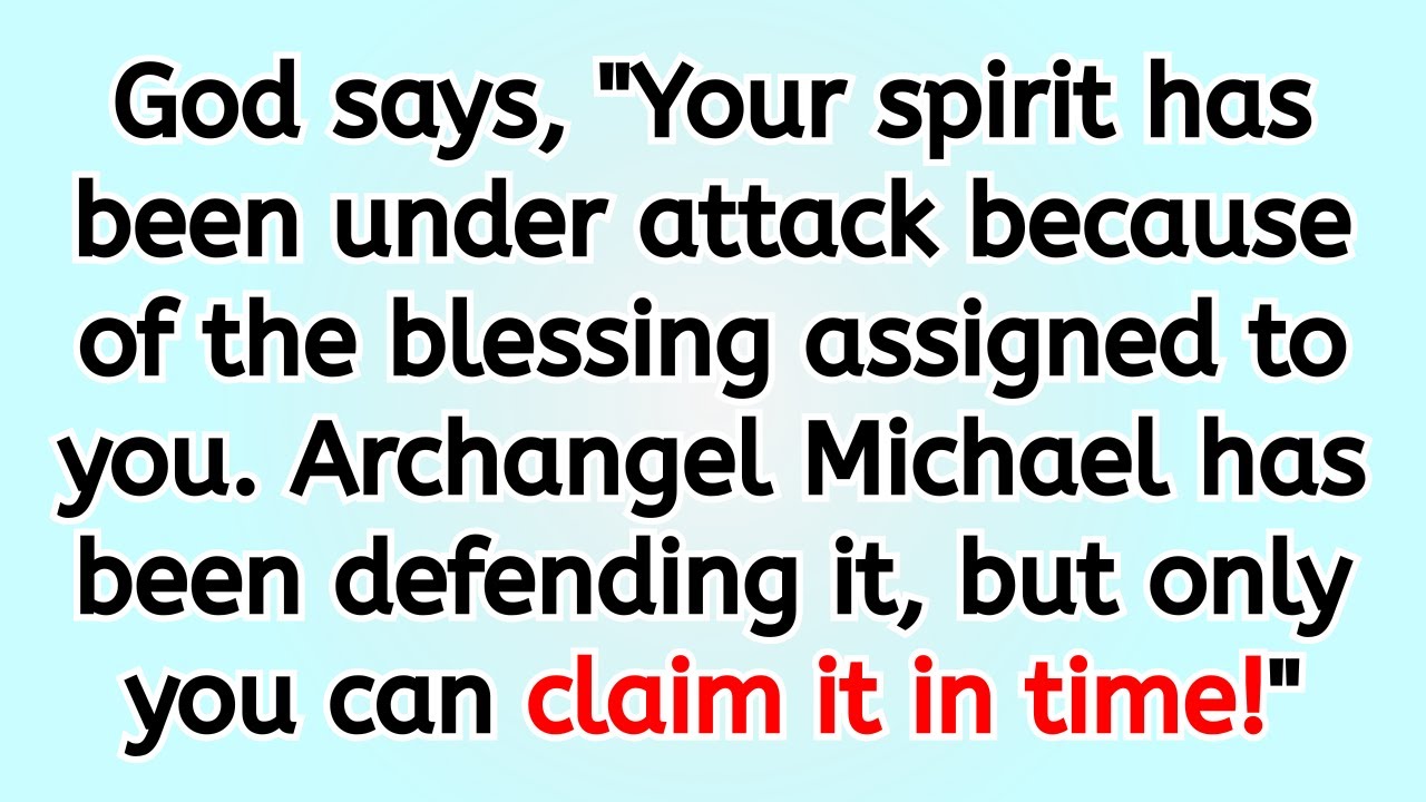🔴 God says, 