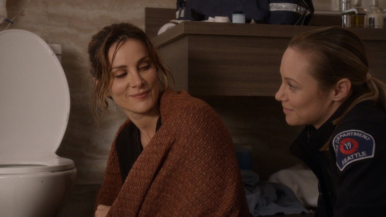 Maya Bishop and Carina DeLuca 6x10 part 2