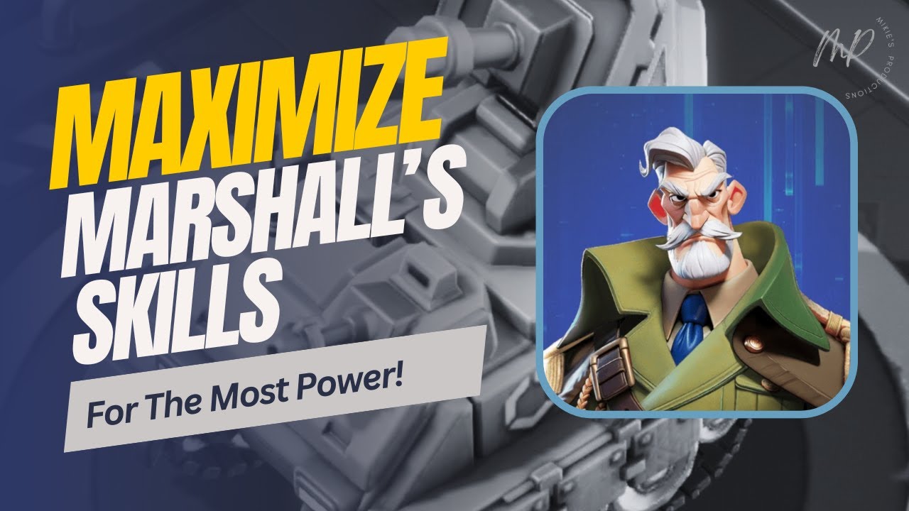 Last War: Survival Game - Maximize Marshall's Skills For The Most Power - Exclusive Weapon Edition🔥