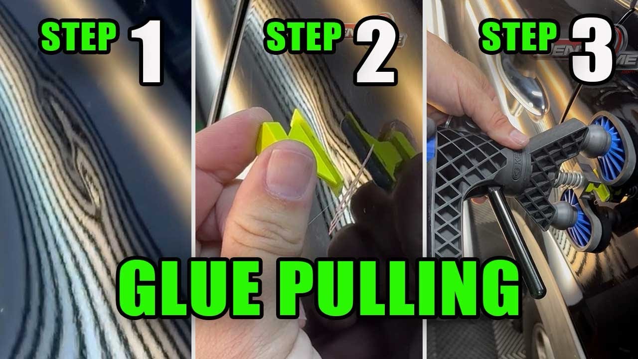 Elevate Your PDR Dent Repair Skills: Glue Pulling Creases Explained