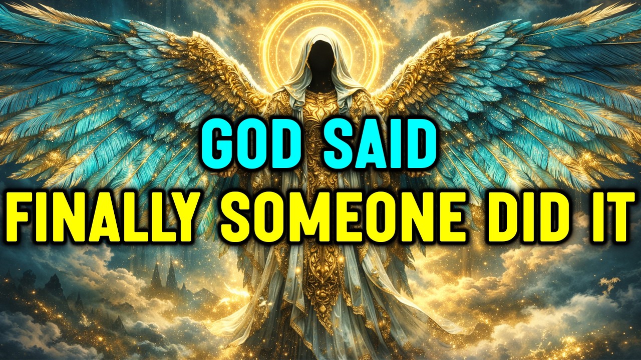 Chosen Ones, God Is Impressed&mdash;Someone Finally Did It.
