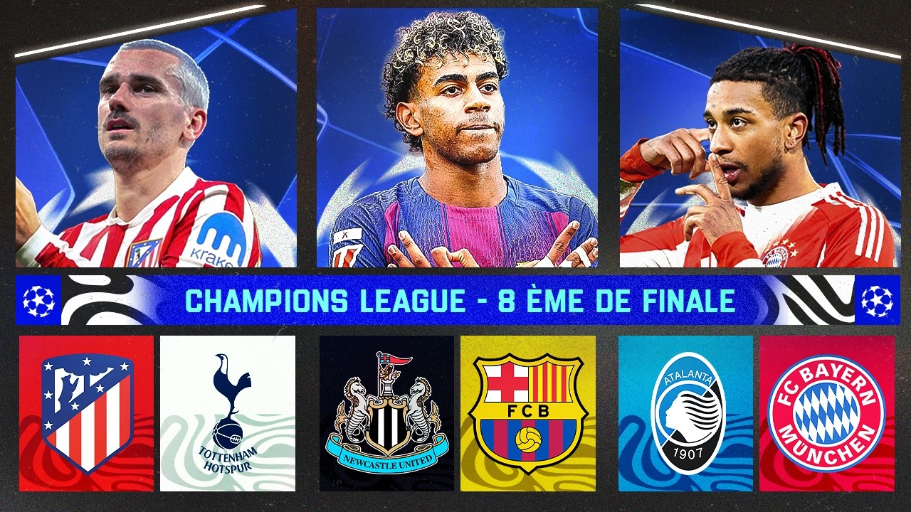 🔴 MULTIPLEX CHAMPIONS LEAGUE 🏆 | NEWCASTLE - BARCELONE / ATLETICO - TOTTENHAM / ATALANTA - BAYERN