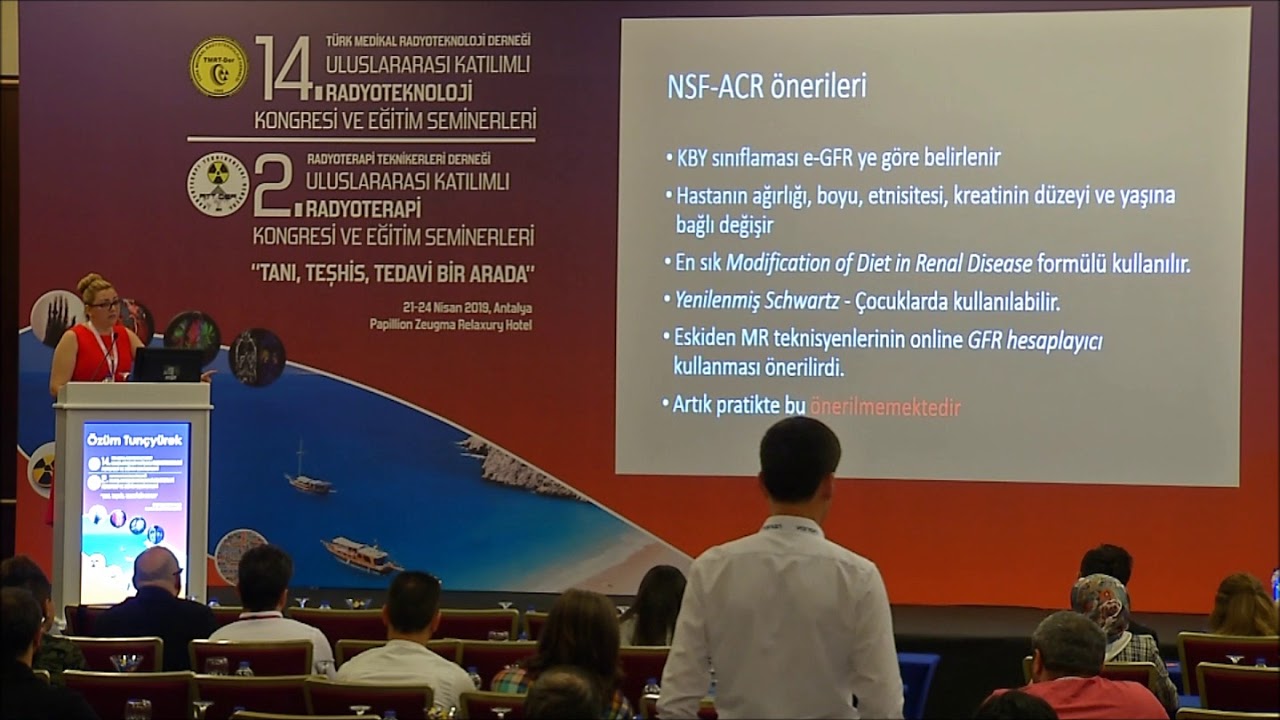 Doç. Dr. Özüm Tunçyürek - MR Uygulamasinda Kontrast Madde Kullanımı