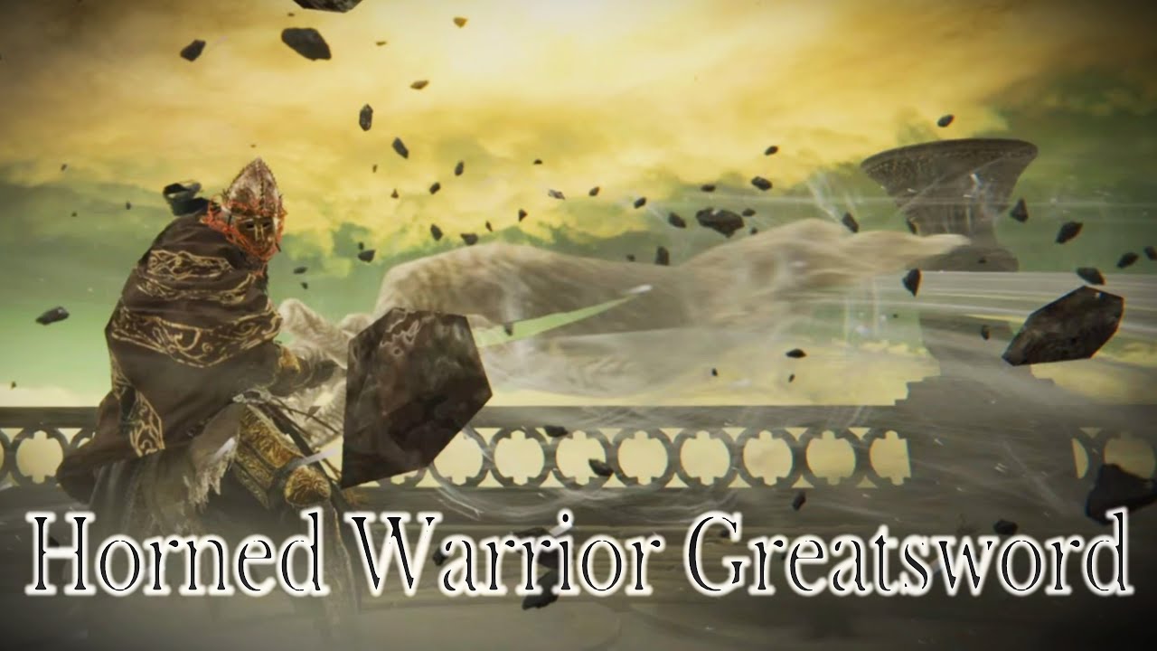 Elden Ring - Horned Warrior Greatsword PvP