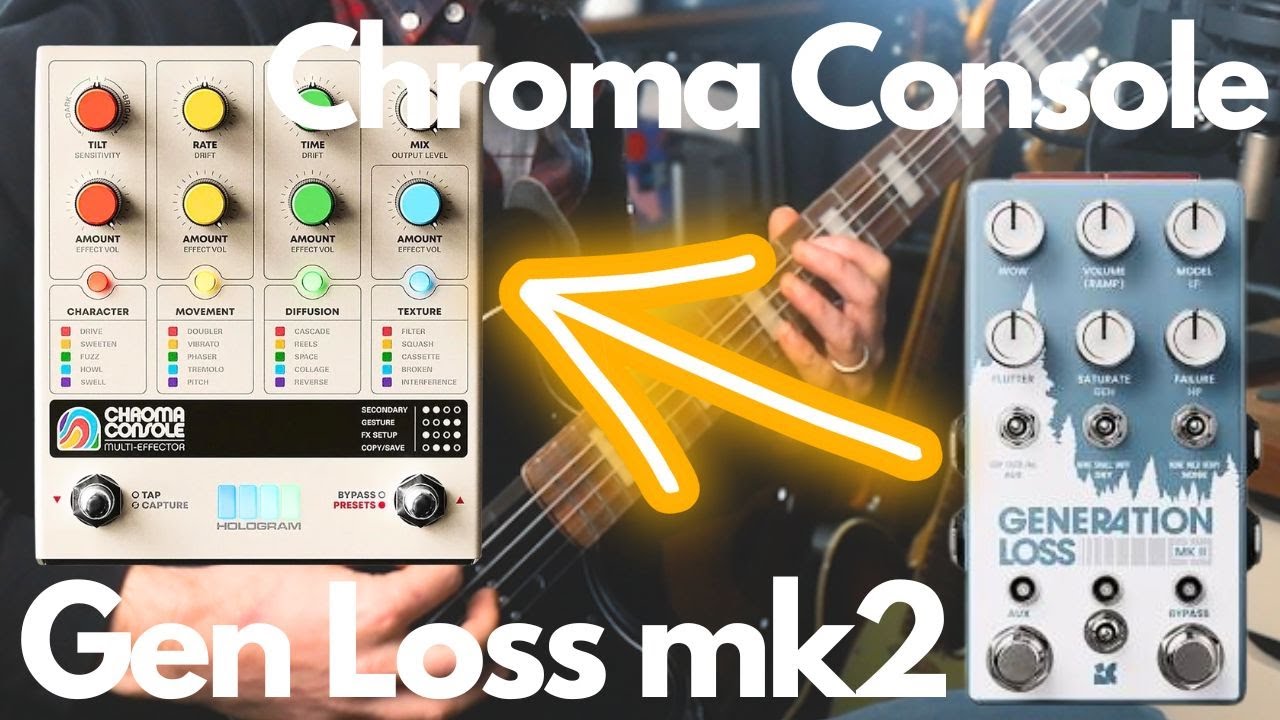 Can the Chroma Console replicate the Chase Bliss Generation Loss Mk 2 Pedal?  Let's find out...