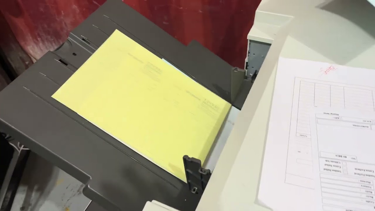 Riso ComColor GD 9630 Otokopili numara ve harmanlama TEST. NCR Paper