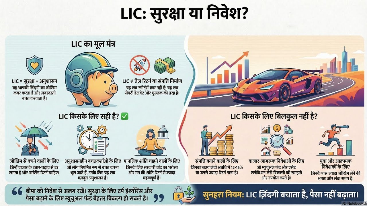 LIC Kis Category Ke Logon Ke Liye Hai? | Simple Explanation Hindi