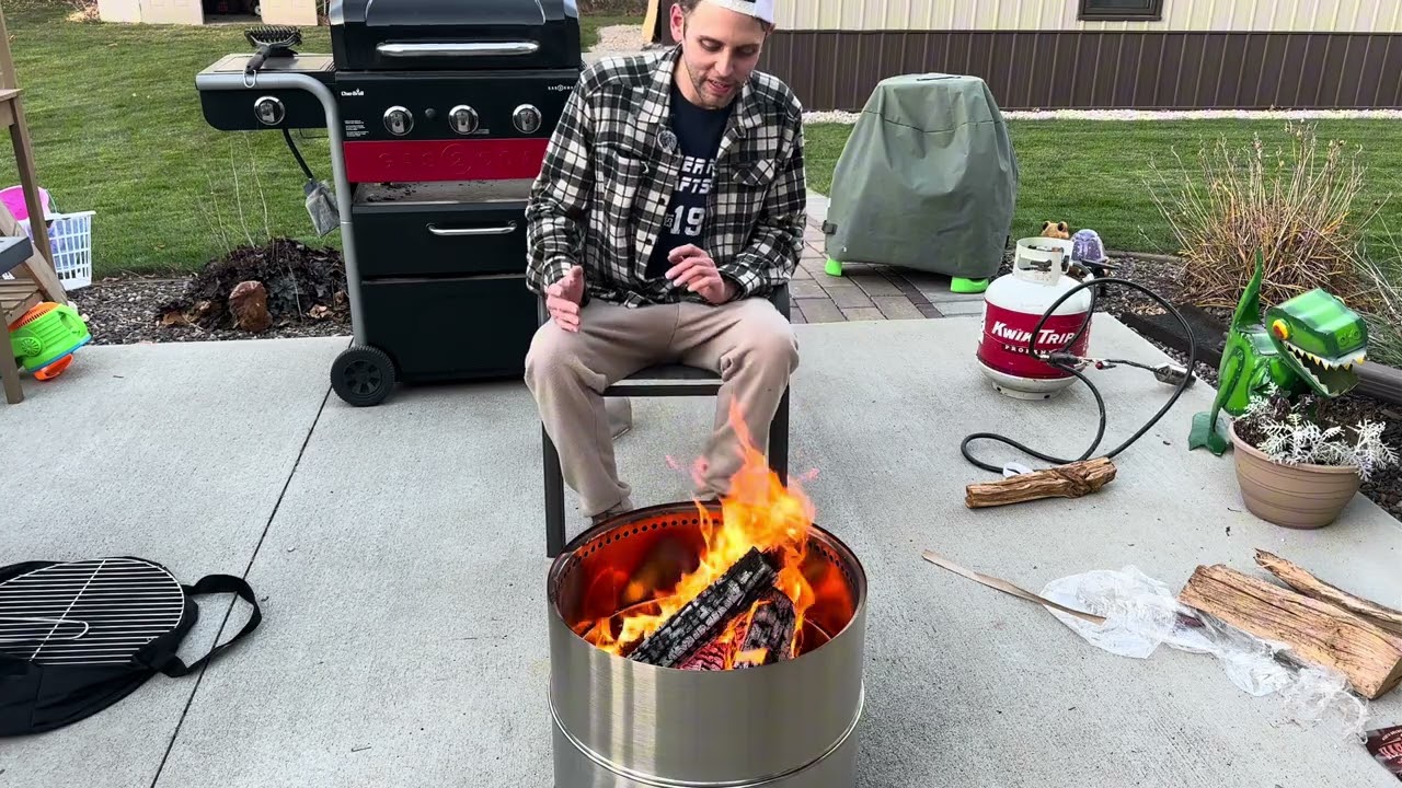 CHEAPEST SMOKELESS Fire Pit - HGD 