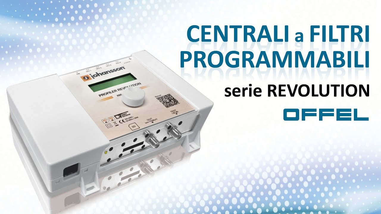 Centrali Programmabili serie REVOLUTION