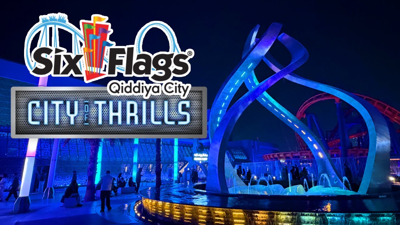 City of Thrills at Six Flags Qiddiya City - Home of Falcons Flight