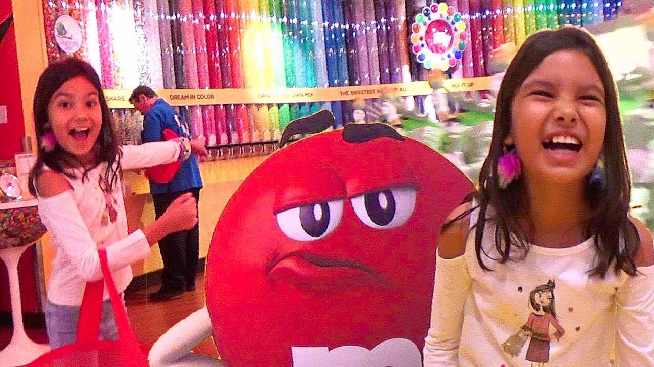 Entré al MUNDO de los M&M´S y estuvo GENIAL !!!