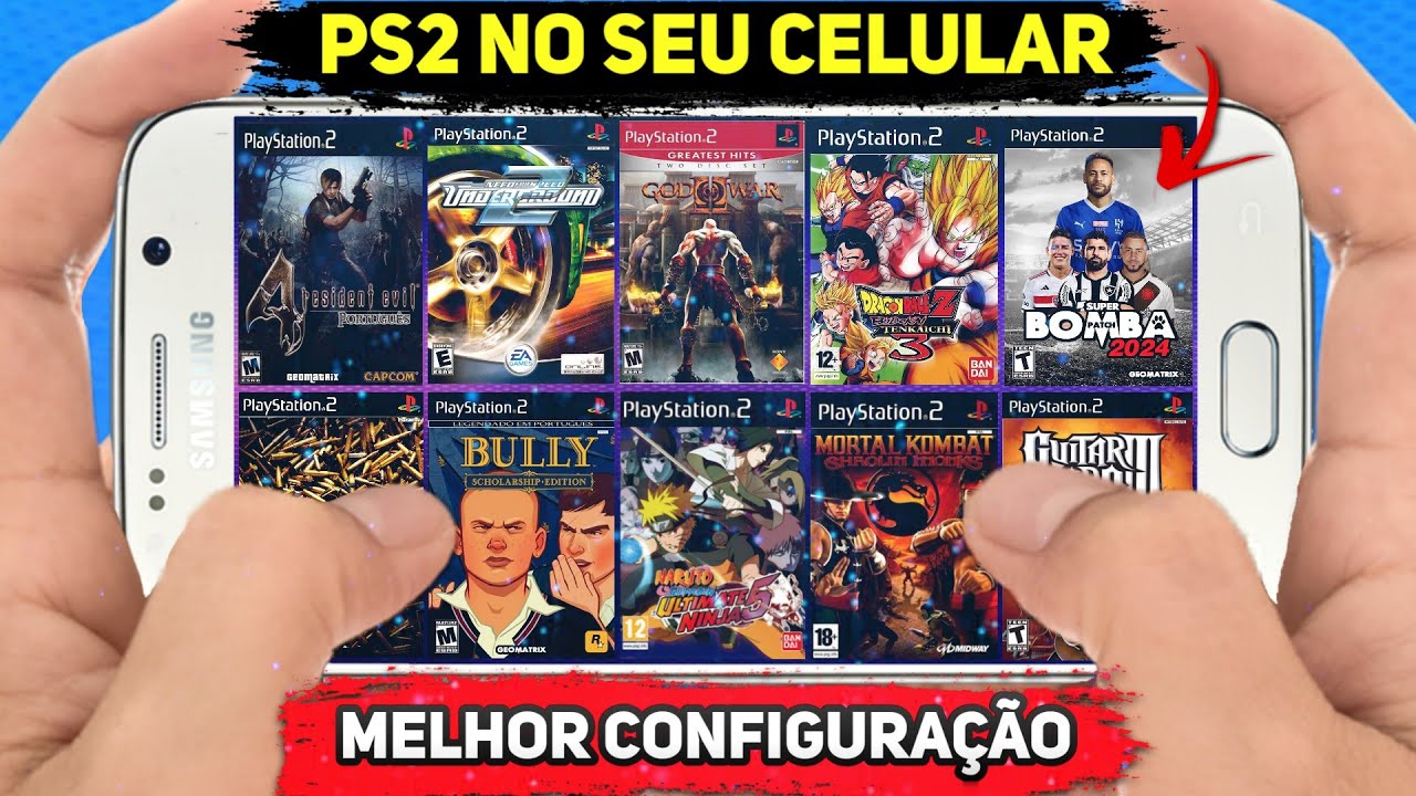 Como Jogar PS2 No Celular Android | Guia Completo Aethersx2!