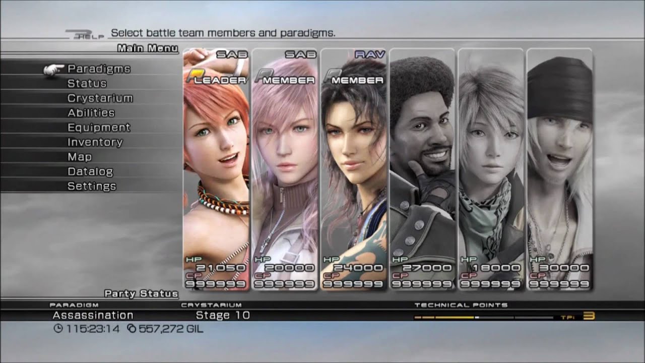 FF13 How to Kill a Long Gui With 999,999