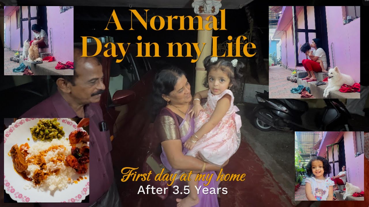 A Day in my Life || First day at my home after 3.5 years || living my old life || Mallu Vlogs