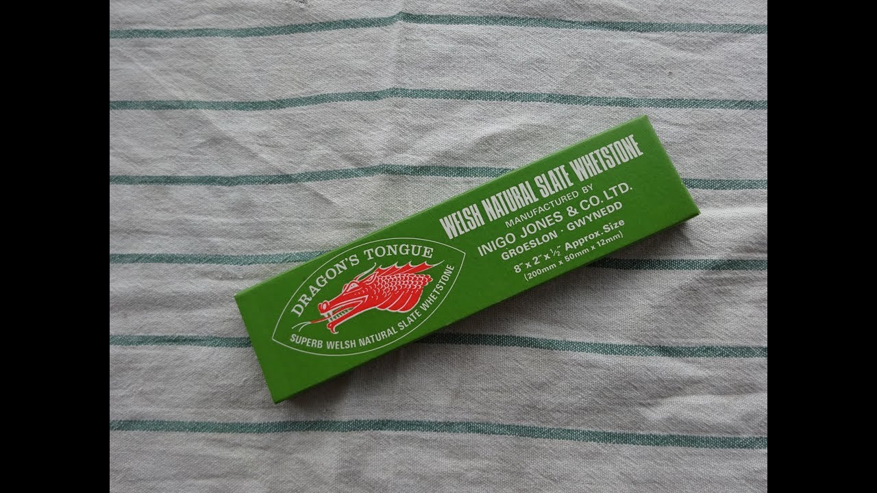Tyrolit 400 /1200 and Welsh natural sharpening stone - Dragon's tongue