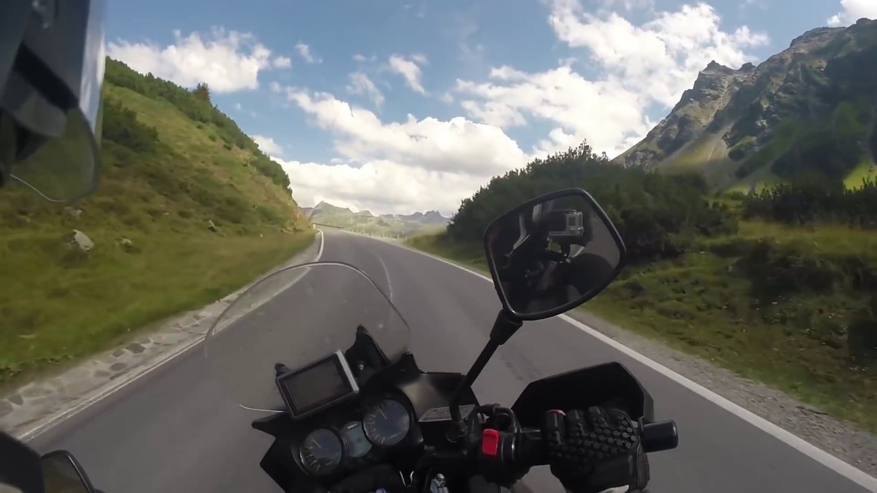 Silvretta Hochalpenstraße (Silvretta High Alpine Road) Suzuki DL650 V-strom
