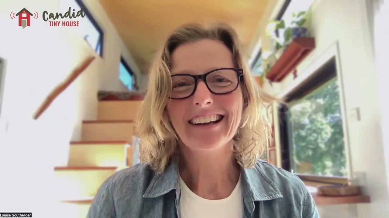 TINY: Memoir about Love, Letting Go and a Very Small House. Lou on LIVING tiny & MOVING house 💛
