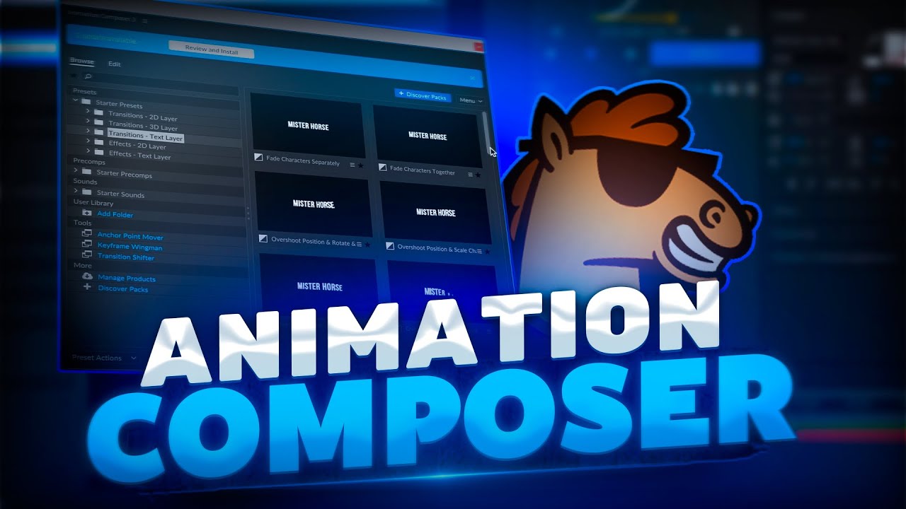 Самый ПРОСТОЙ и КРАСИВЫЙ плагин для AE | ANIMATION COMPOSER