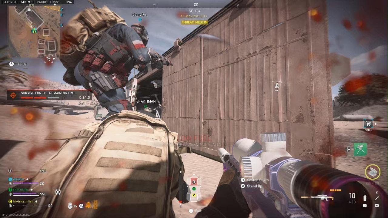DMZ - Good kills and teamwork
