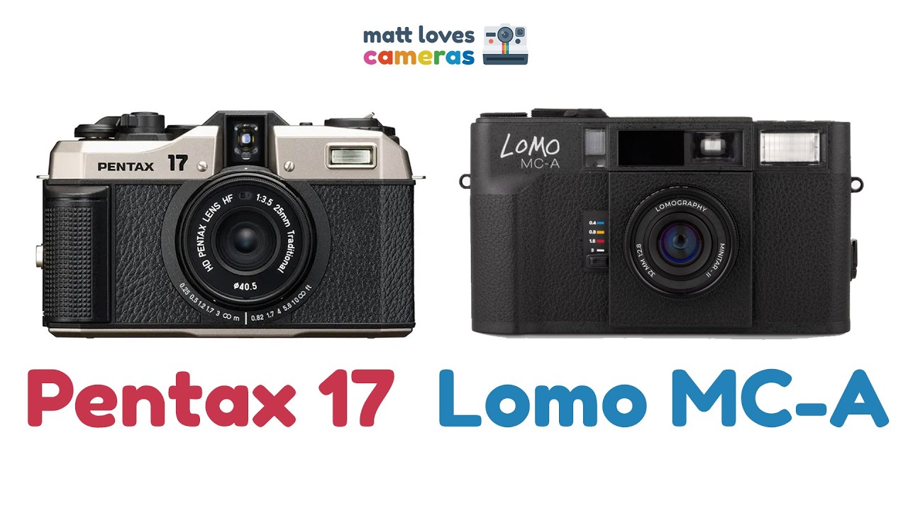 Сравнительное изображение, полученное с помощью Pentax 17 и Lomography MC-A.