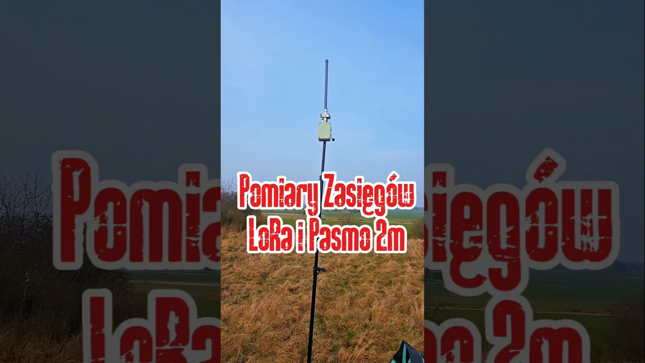 Pomiary Zasięgi Lora Pasmo 2m #kr&oacute;tkofalarstwo #łączność #Lora #Meshtastic #klubradiowy #elektronika