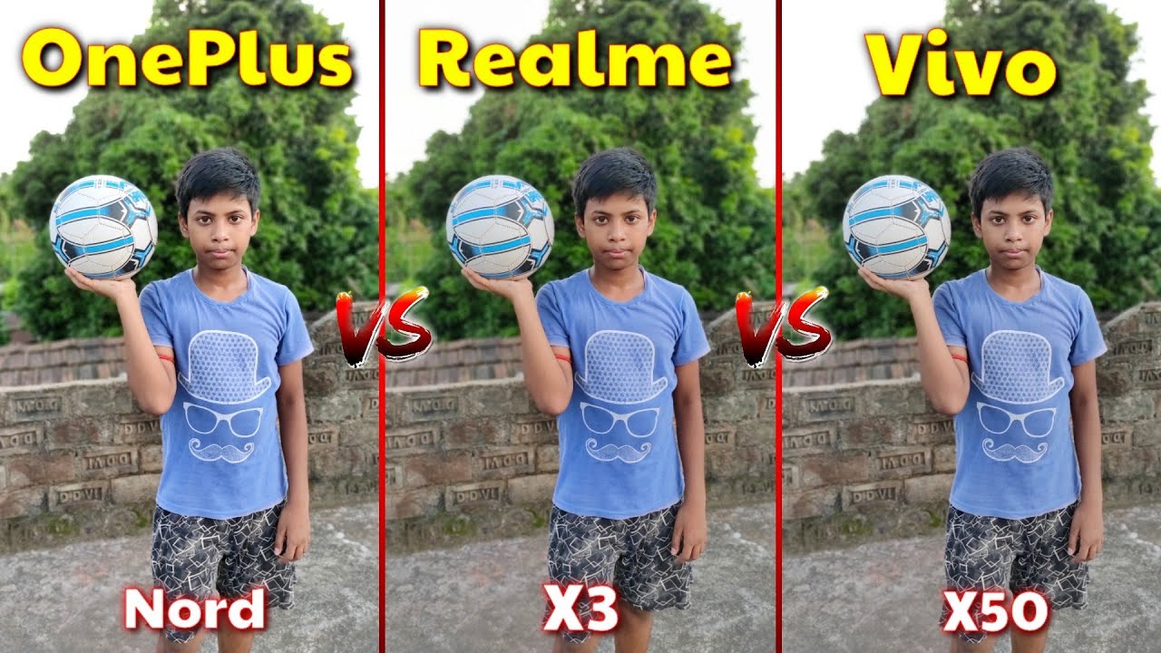 OnePlus Nord VS Realme X3 VS Vivo X50 Camera Test Comparison