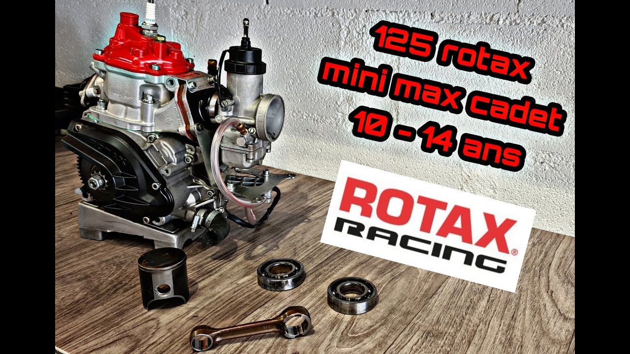 REVISION MOTEUR KARTING ROTAX D'UN TRÈS JEUNE PILOTE !