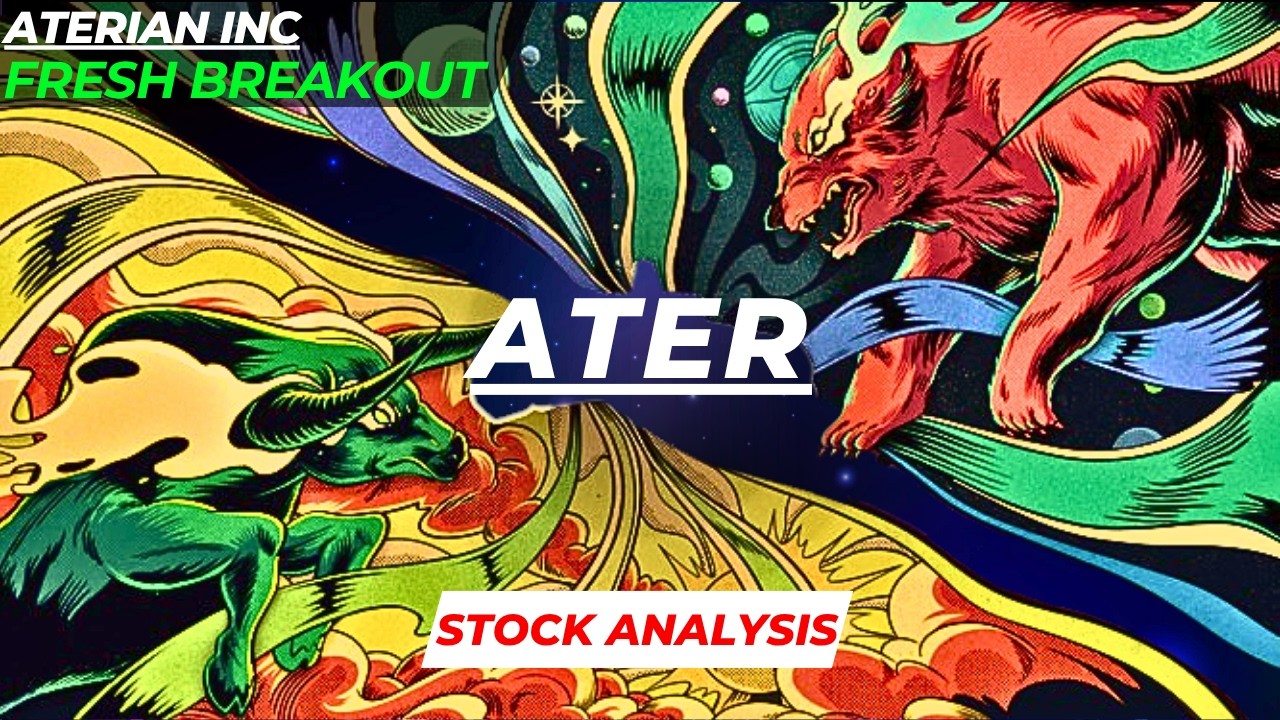 FRESH BREAKOUT | ATER STOCK ANALYSIS | ATERIAN STOCK