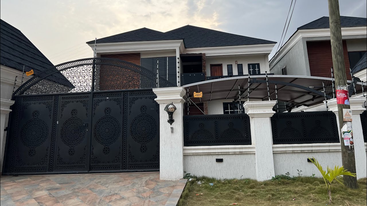 $350K Extravagant 5 bedrooms at Accra Achimota for sale || Tour 159 || +233503373419