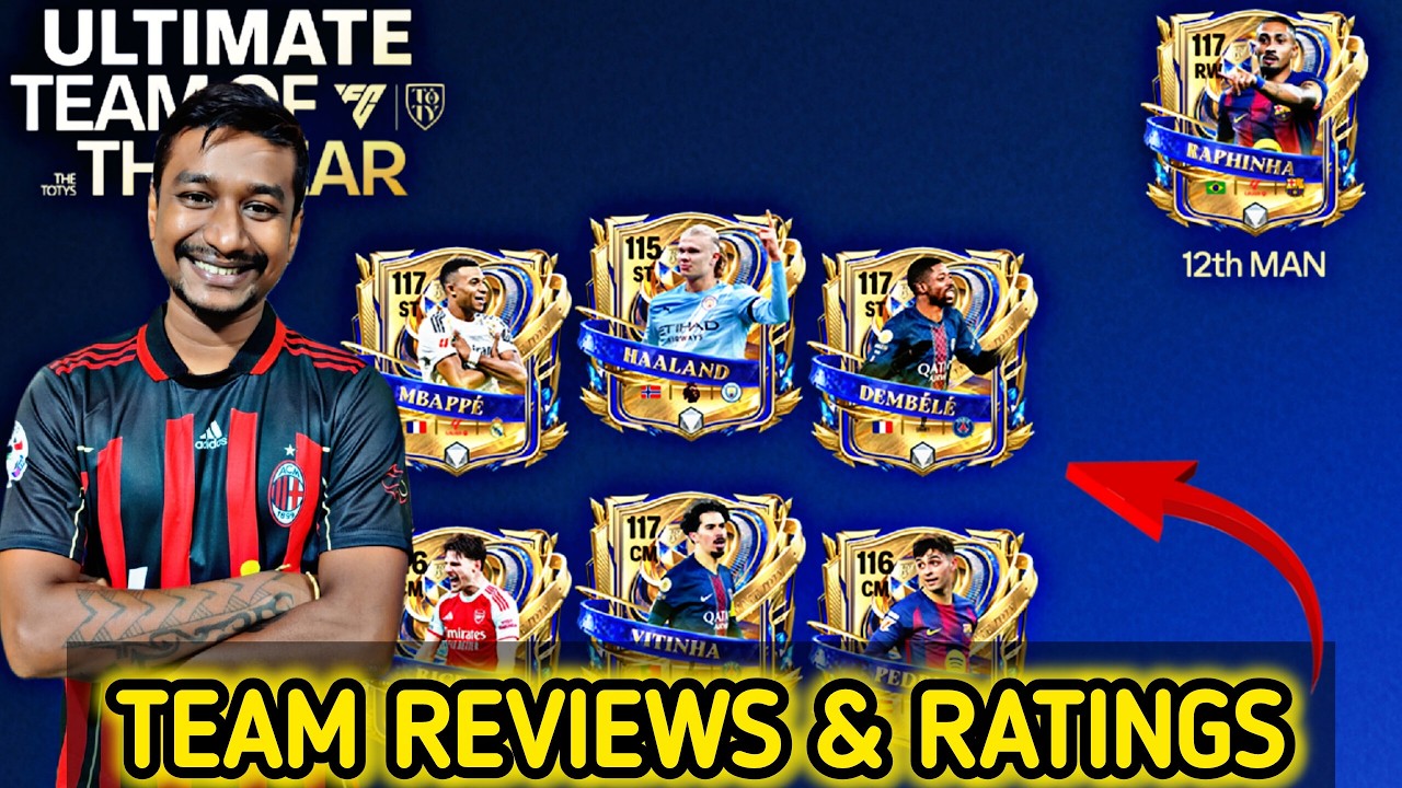 TEAM REVIEWS & H2H RANK PUSH | UTOTY | FC Mobile Live | EP - 247