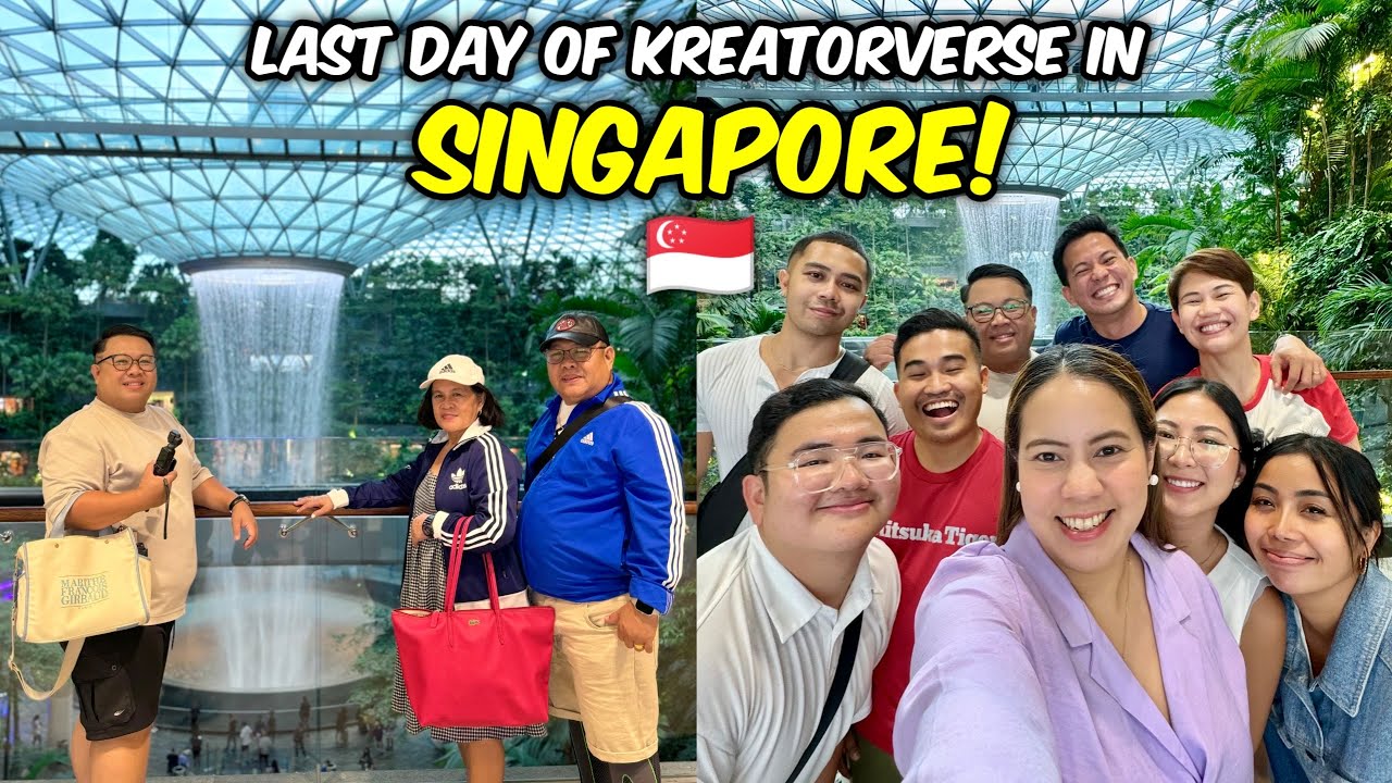 Singapore Day 4 - Arrival of Papang & Mamang + Last Day of Kreatorverse! 🇸🇬 | JM Banquicio