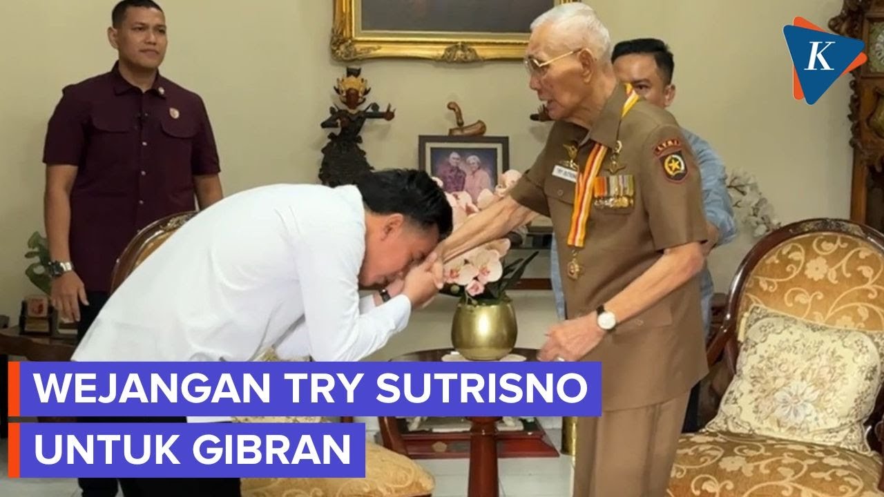 Gibran Diberi Wejangan Saat Bertemu Try Sutrisno