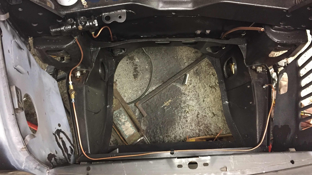 Classic Mini Restoration Brake Lines Part 73