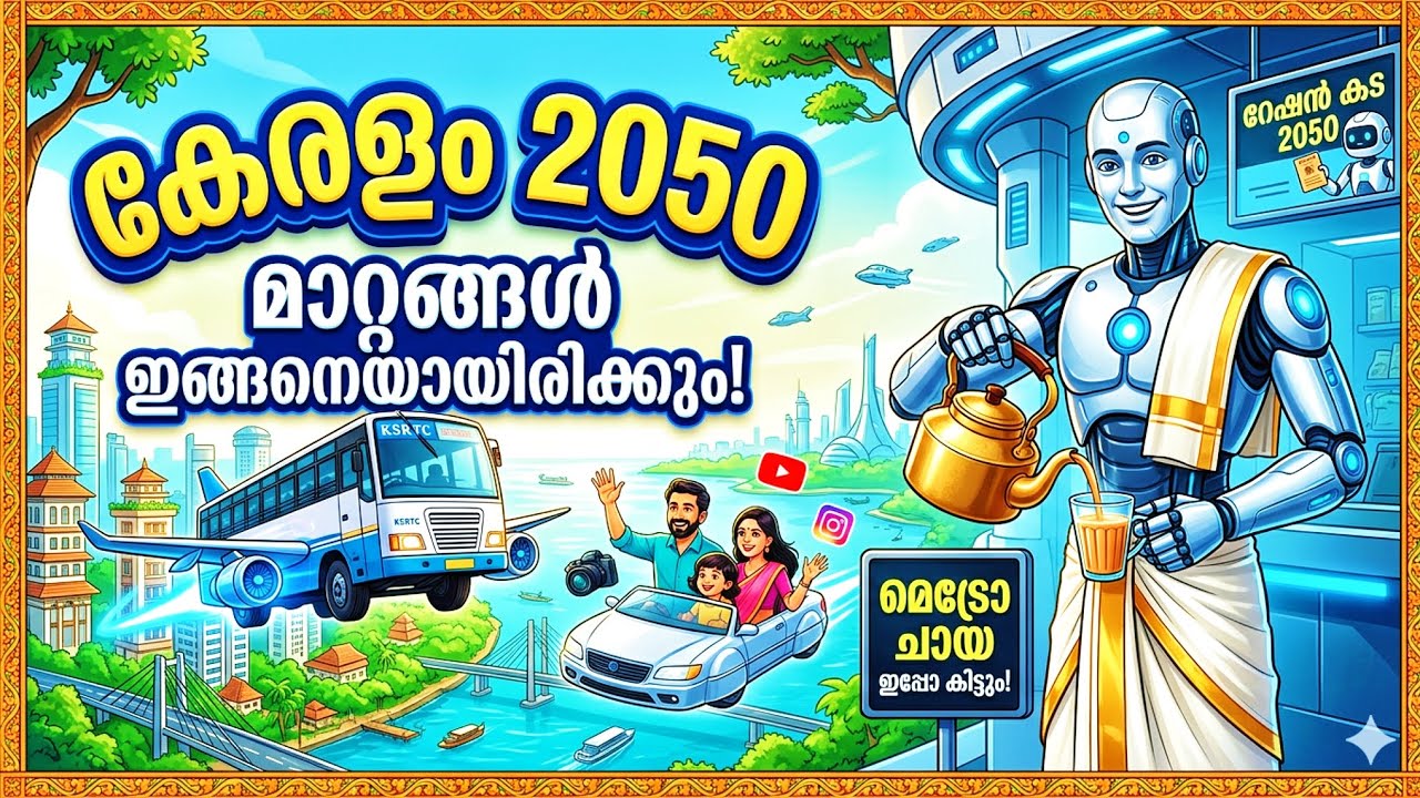 Will Kerala Look Like This in 2050? 😱 | Kerala In 2050: The Shocking Reality! #youtubevideo
